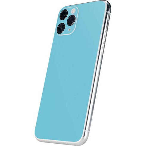 Sky High Blue Solid iPhone 11 Pro Skin
